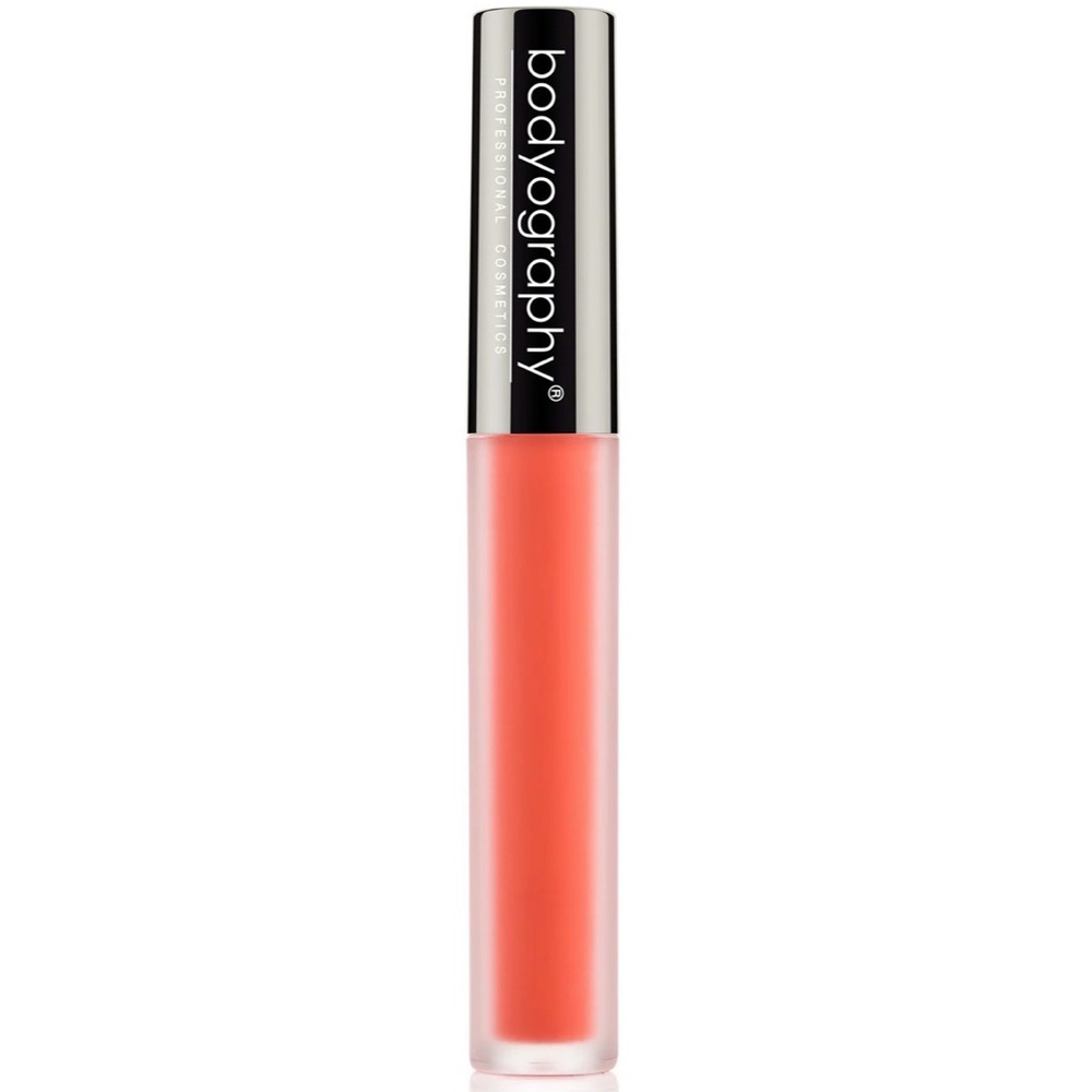 Bodyography Lip Lava Liquid Lipstick In Thrill Seeker (Matte Bright Orange) New